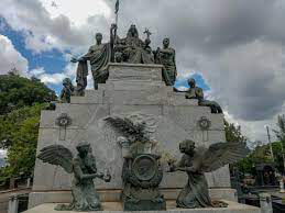 Placa de bronze instalada